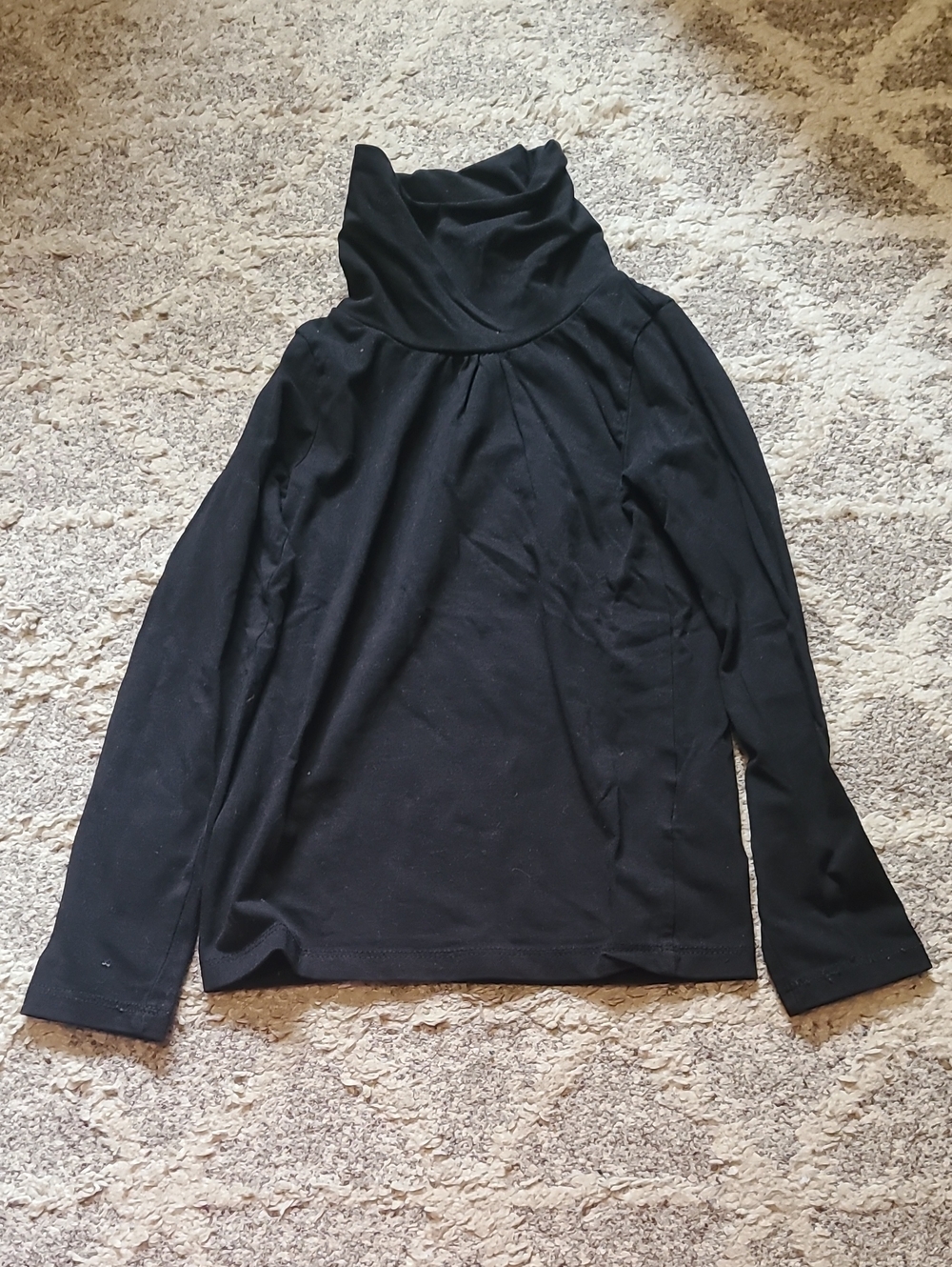 10 for $25 - H&M Girls 4-6Y Black Long Sleeve Turtleneck - Organic Cotton